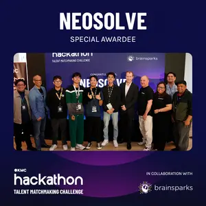 Building with the team at KMC Hackathon