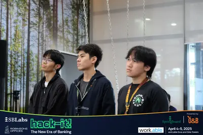 Competing at Springboard Hackit
