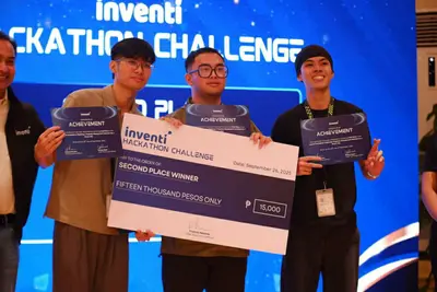 Our team at the Inventi Hackathon